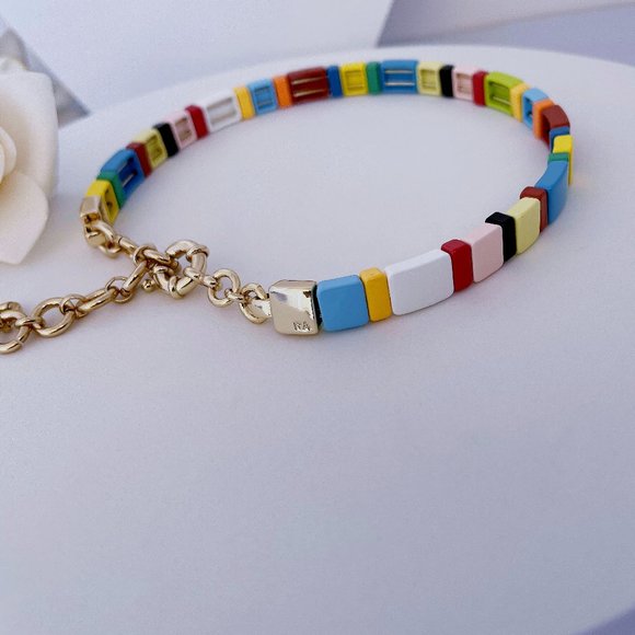 ROXANNE ASSOULINE Rainbow Brite Choker Necklace - Picture 3 of 4